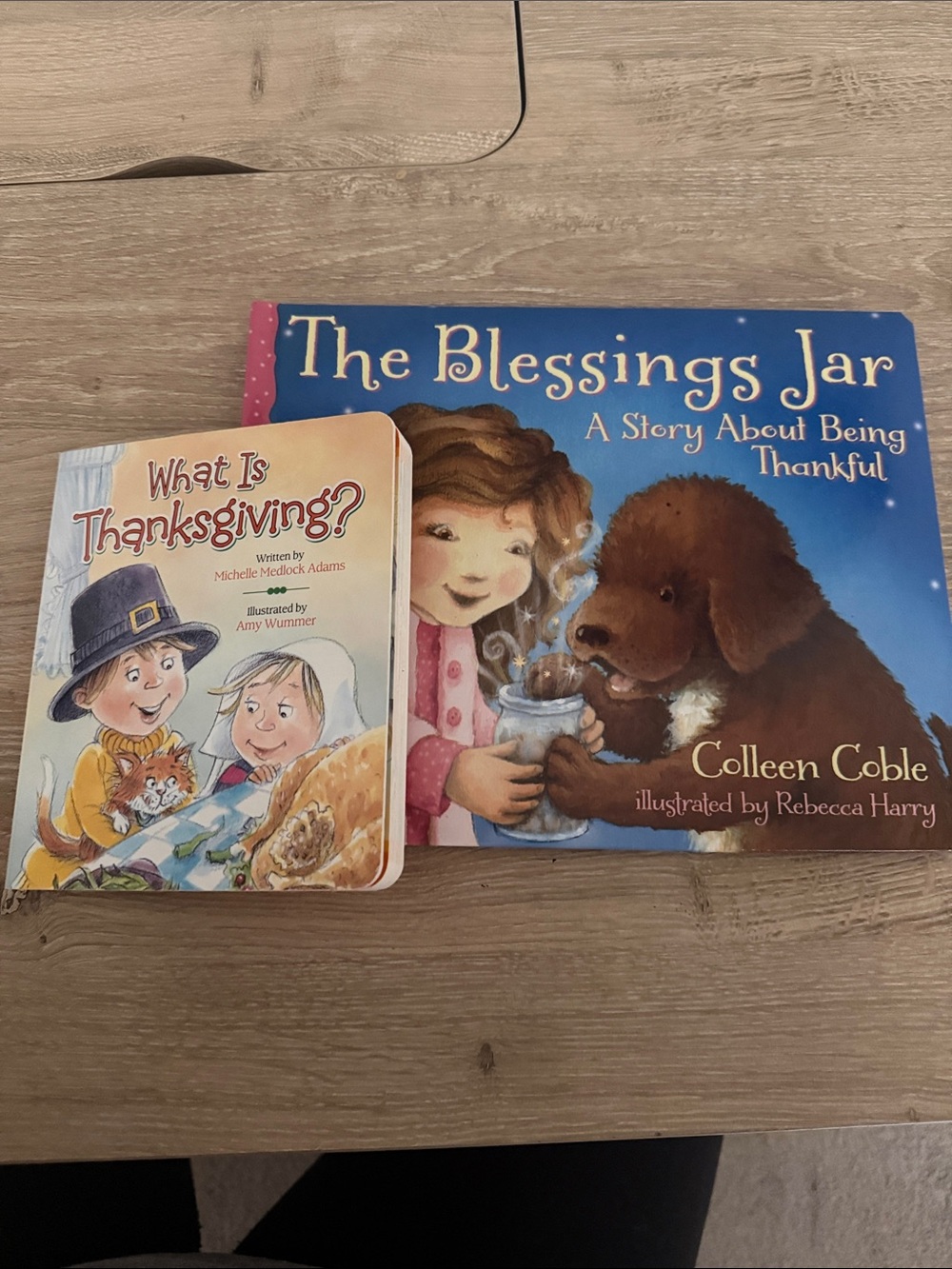 "The Blessings Jar" & “What Is Thanksgiving?" Kids Thanksgiving Book Set